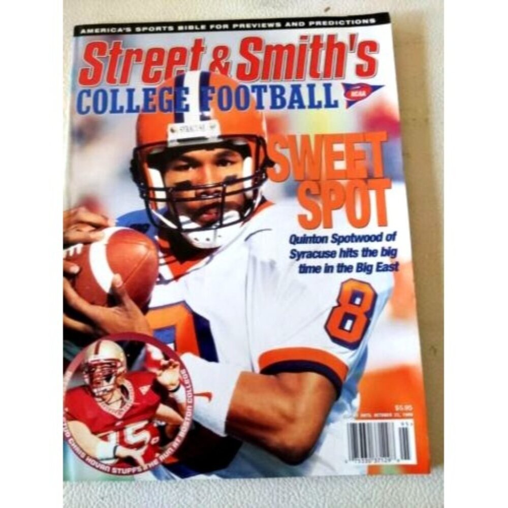 Street Smiths College Football 1999 Quinton Spotwood Syracuse